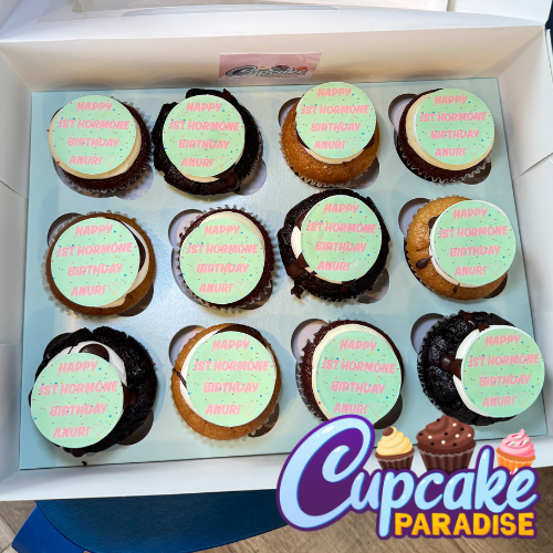 Message Cupcakes - Choose Your Flavors