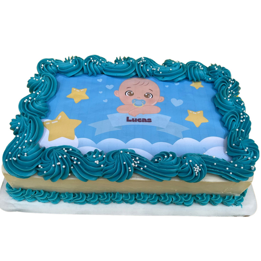 Baby Boy Cake