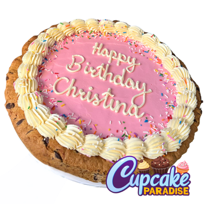 Message Cookie Cake