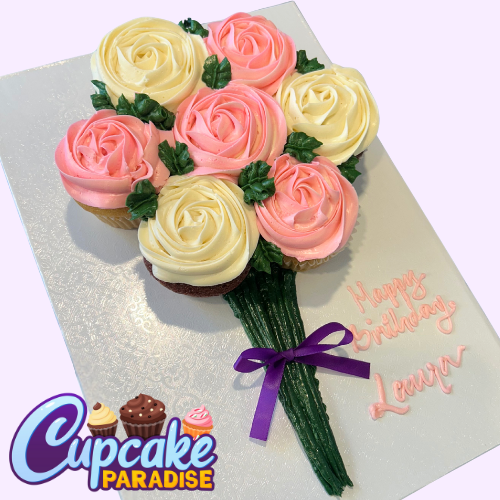 Cupcake Flower Bouquet