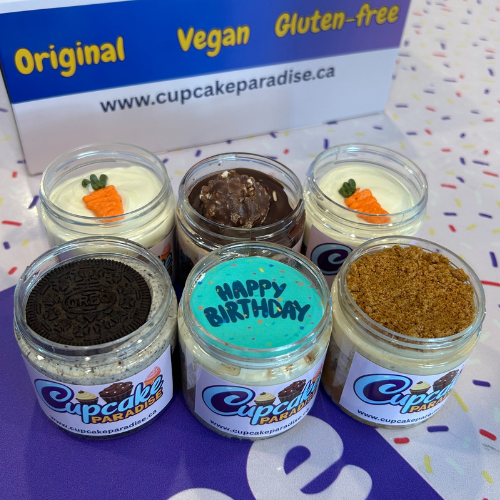 12 pack Cake Jars
