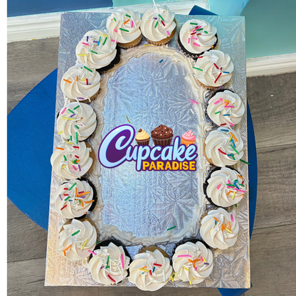 Number Cupcakes (Mini) - Choose your colors